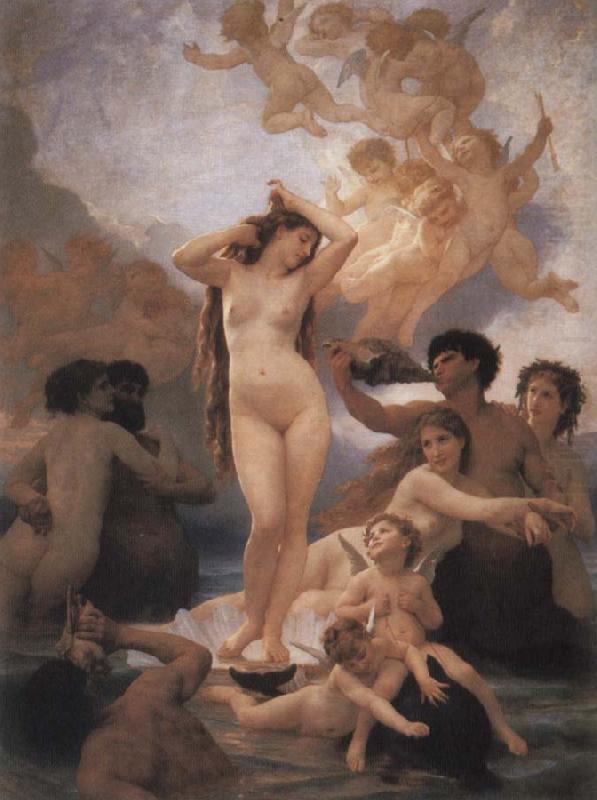 The Birth of Venus, Adolphe William Bouguereau